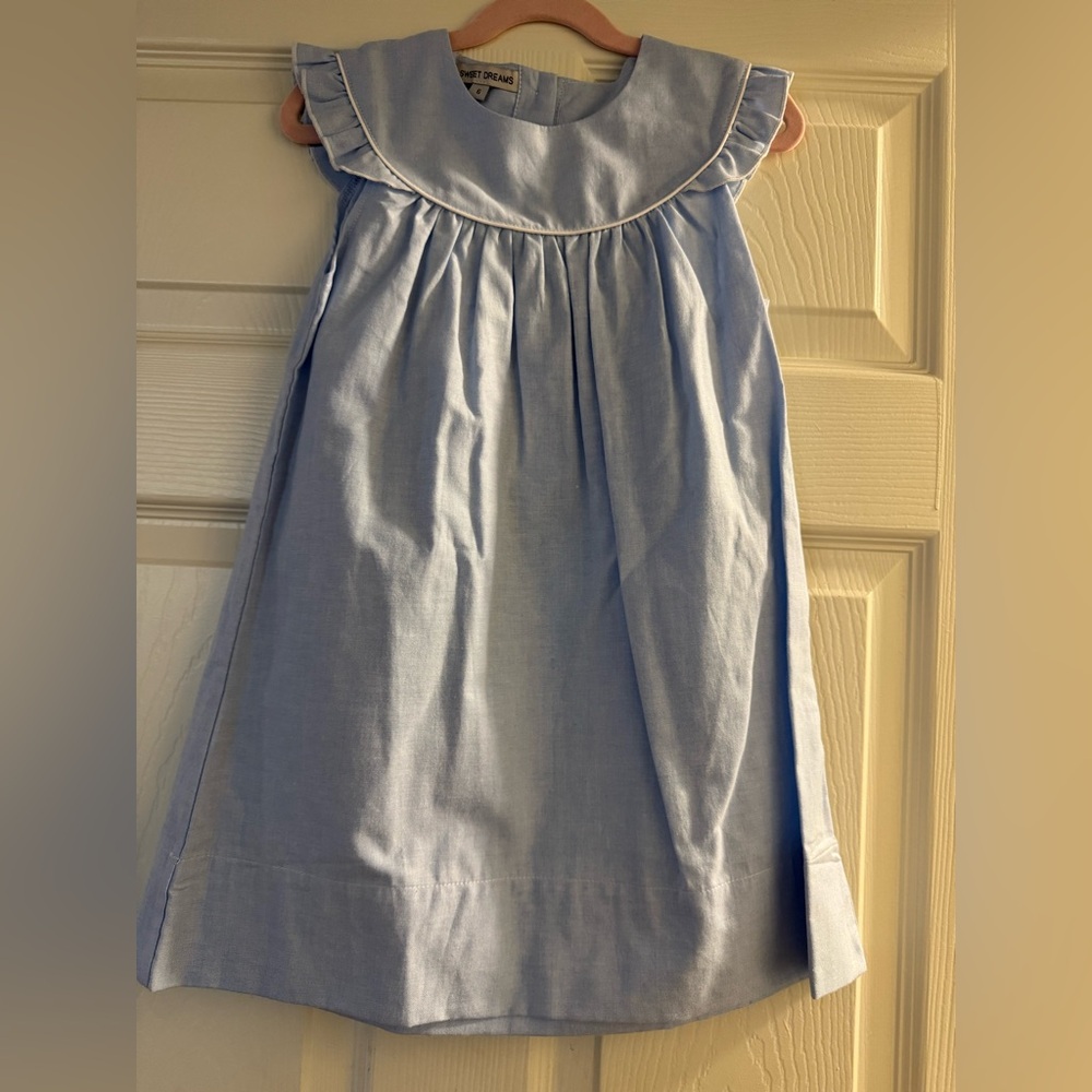 Sweet Dreams Light Blue Kids Dress